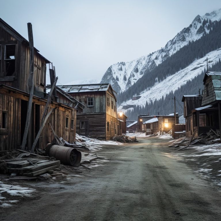 The northern ghost town