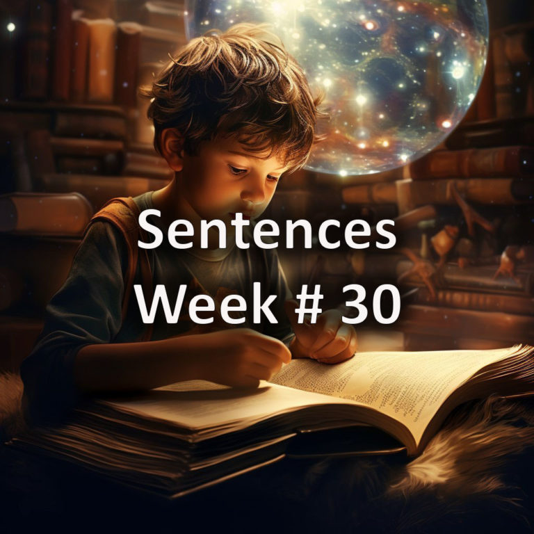 Week # 30