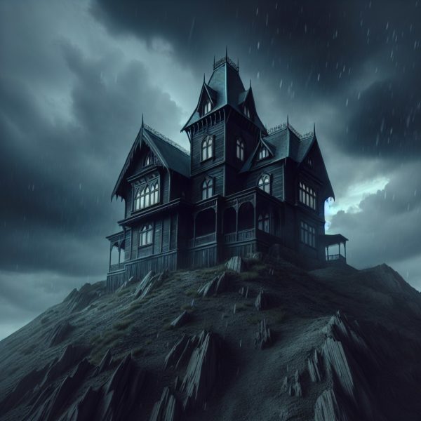 Scary house of the hail